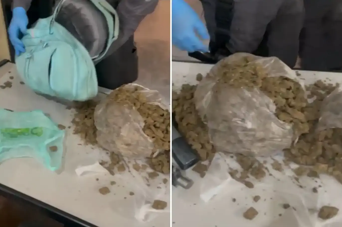 preso com maconha na mochila jandira
