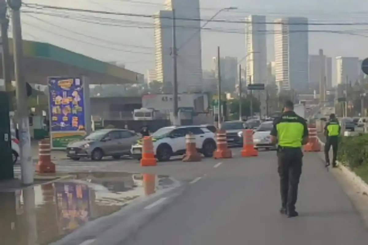 rompimento de tubulação avenida barueri