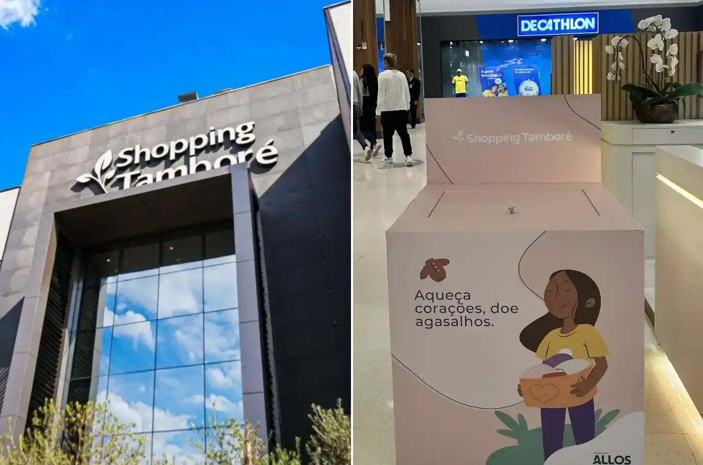 shopping tambore agasalhos