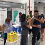vacinação estação