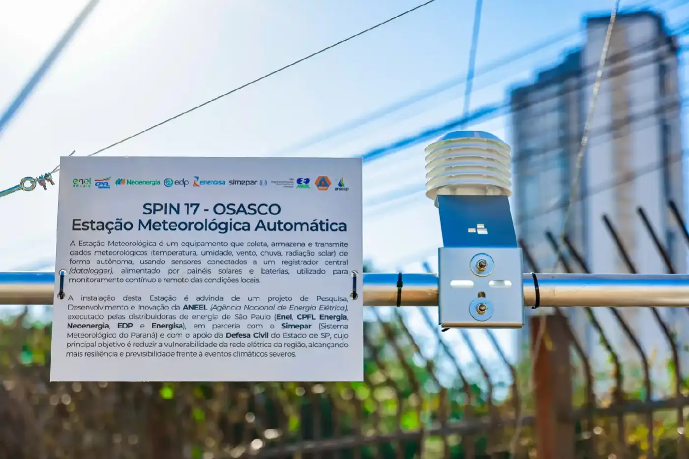 estação meteorológica de osasco