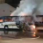 onibus pega fogo na castello branco hoje