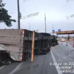 tombamento carreta rodoanel