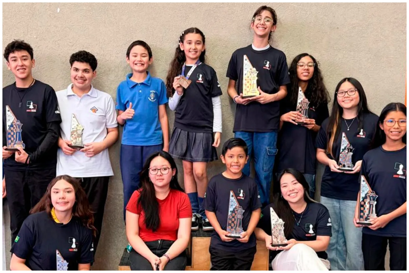 escola de xadrez de osasco conquista medalhas no campeonato paulista escolar