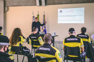 agentes de trânsito santana