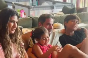 kaka diniz e simone mendes dia dos pais