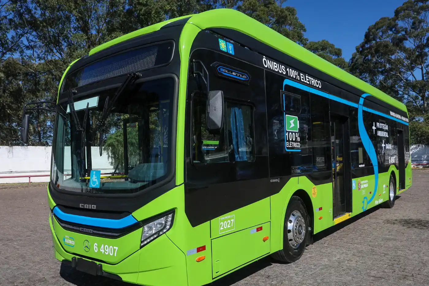 onibus elétricos sp