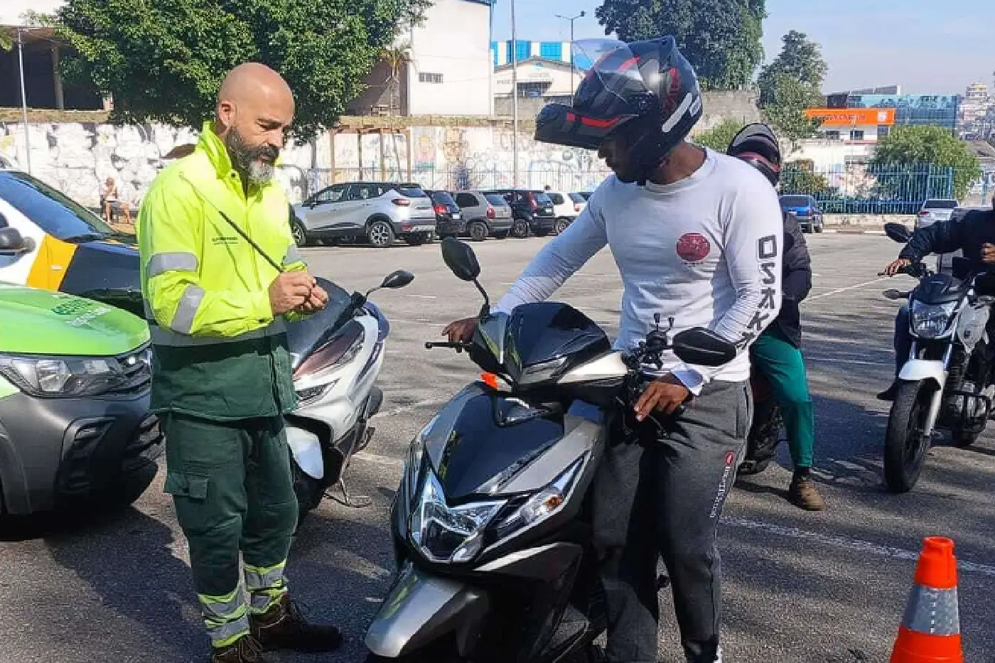 operação motociclista antena corta pipa