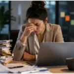 sinais de que o trabalho está afetando a saúde mental
