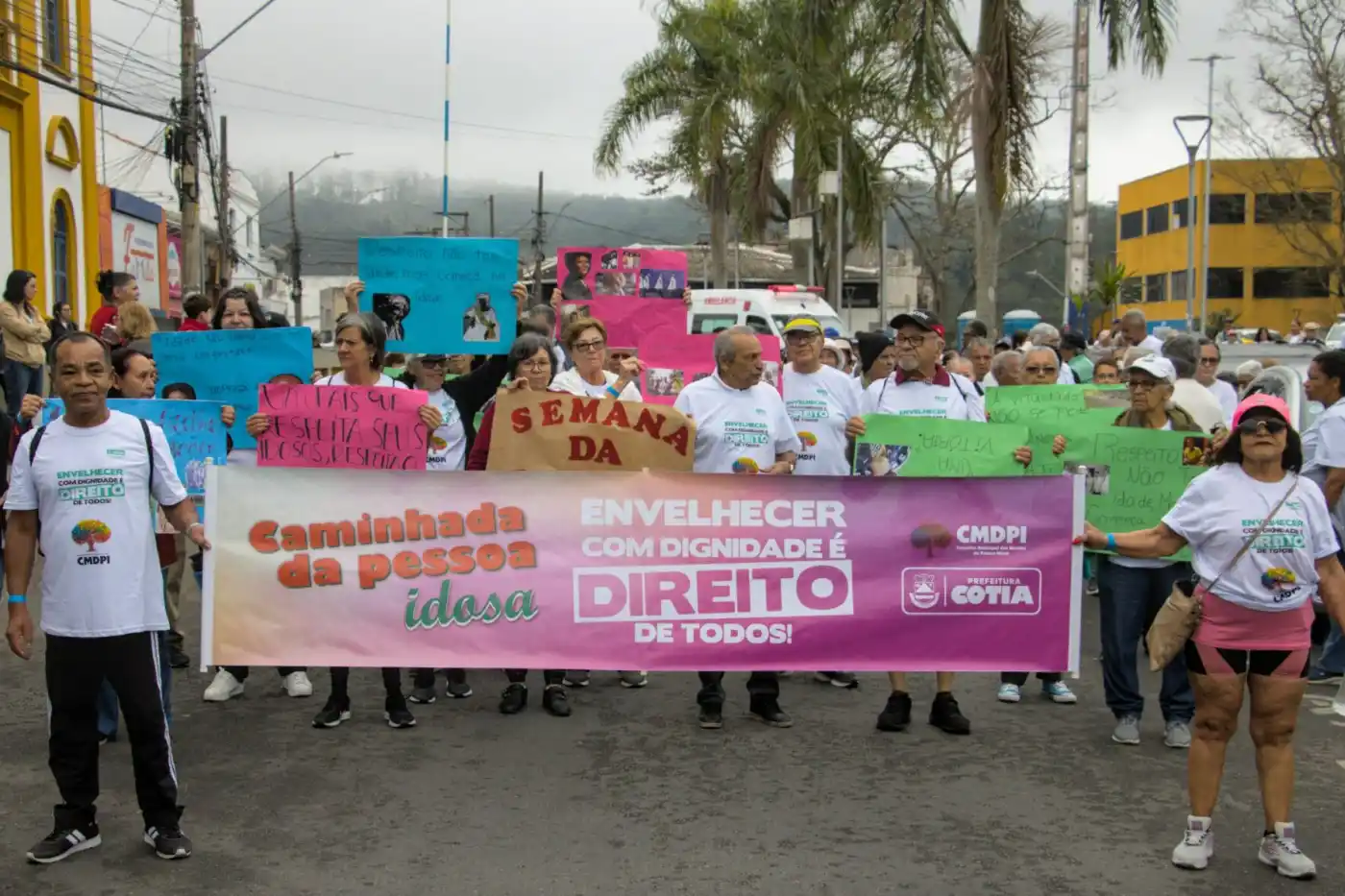 caminhada de cotia