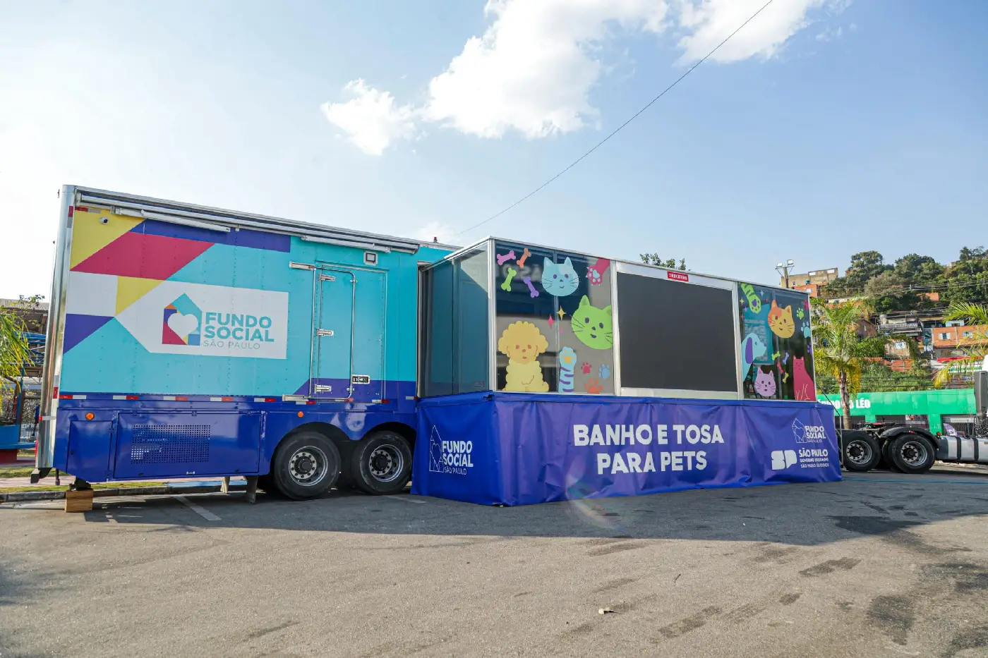 carreta capacitação banho tosa