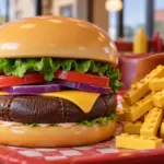 hamburger de plástico fotos de comida feitas por ia podem afastar clientes
