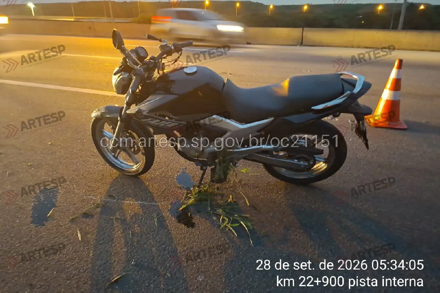 motociclista acidente pedágio rodoanel
