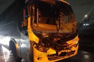 onibus acidentado anhanguera