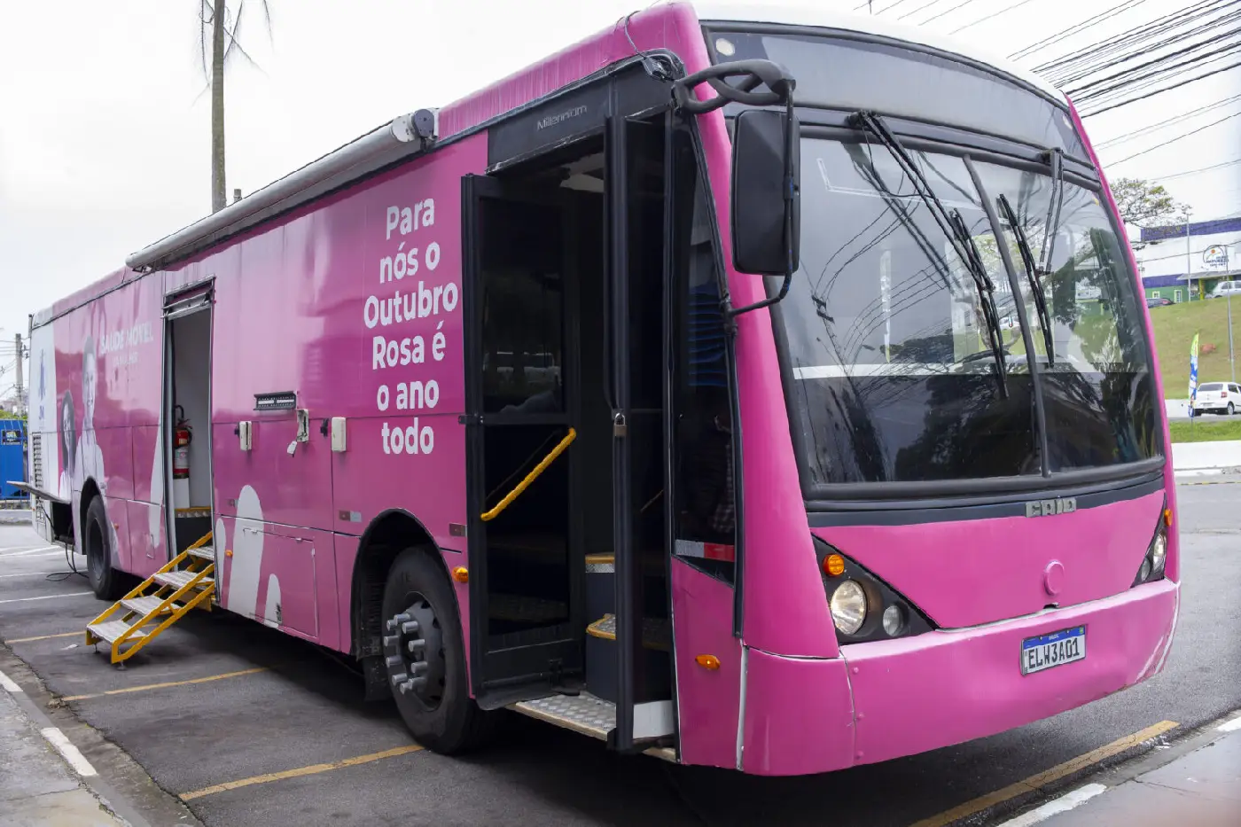 onibus da mamografia cotia