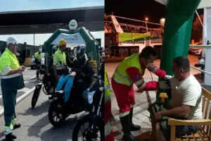 ação motoristas motociclistas castello
