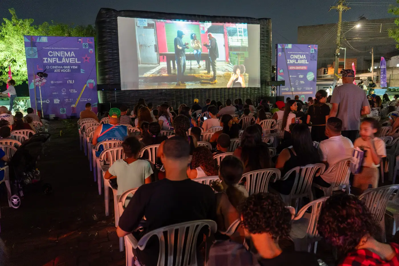 cinema inflável