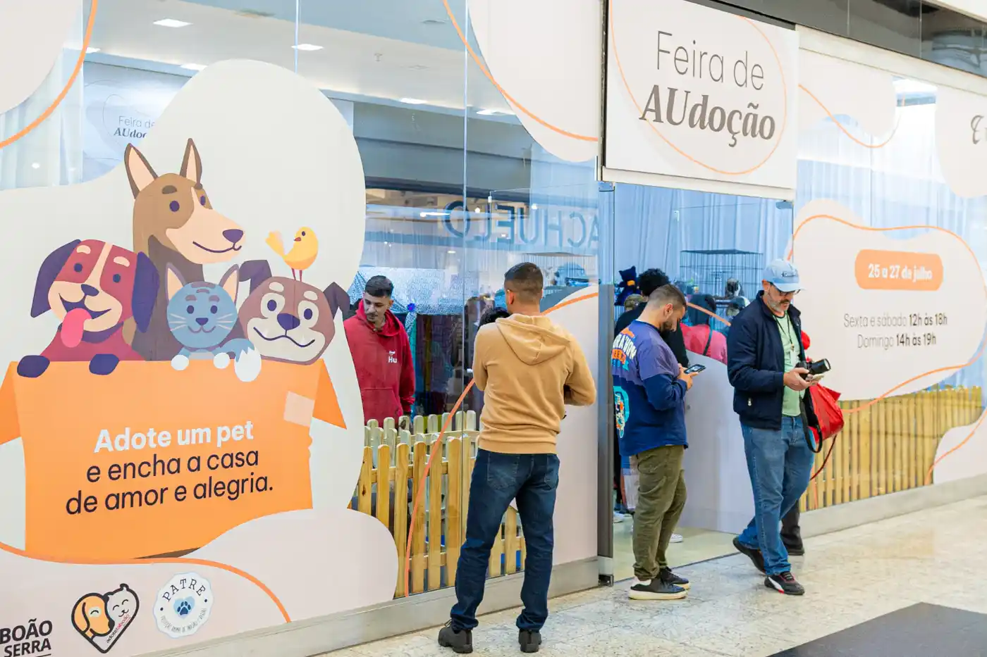 feira de adocao de caes e gatos taboao da serra shopping