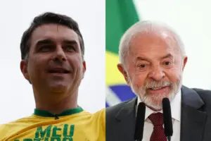 flavio bolsonaro e lula