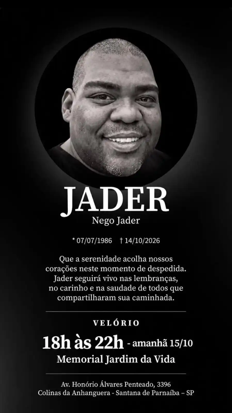 nota luto nego jader