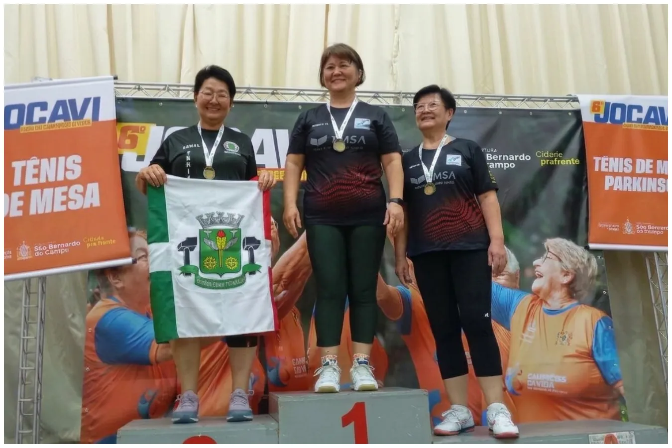 osasco conquista medalhas nos jogos campeões da vida para idosos em são bernardo do campo