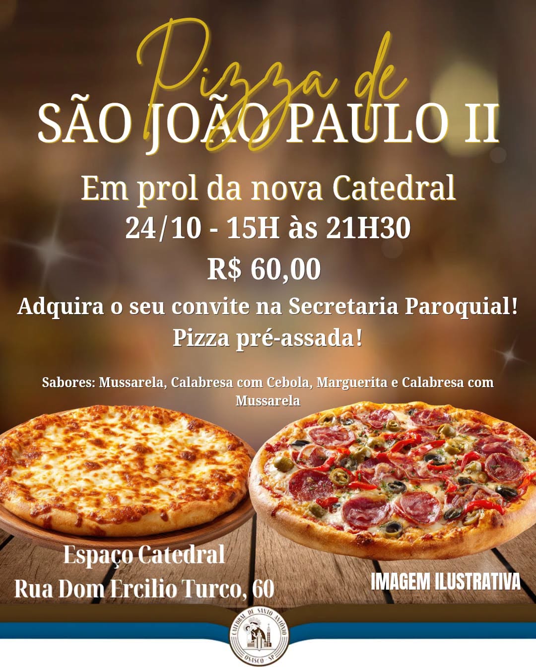 Pizza de São João Paulo II em Osasco