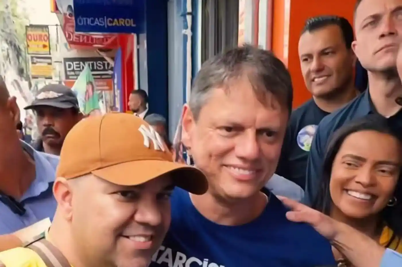 tarcisio em carapicuiba eleicoes 2026