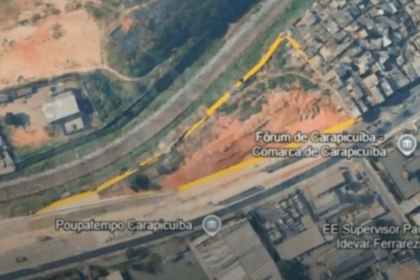 terreno vai a leilao em carapicuiba